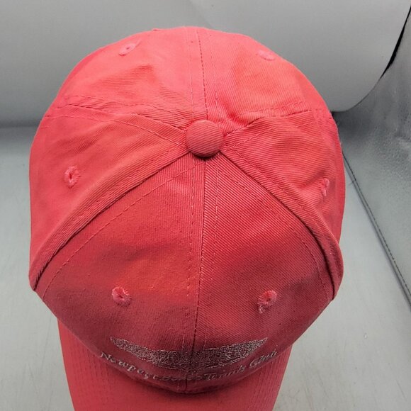 Newport Beach Tennis Club Adults Coral Pink Hat Cap Casual Outdoors Lightweight main image 4
